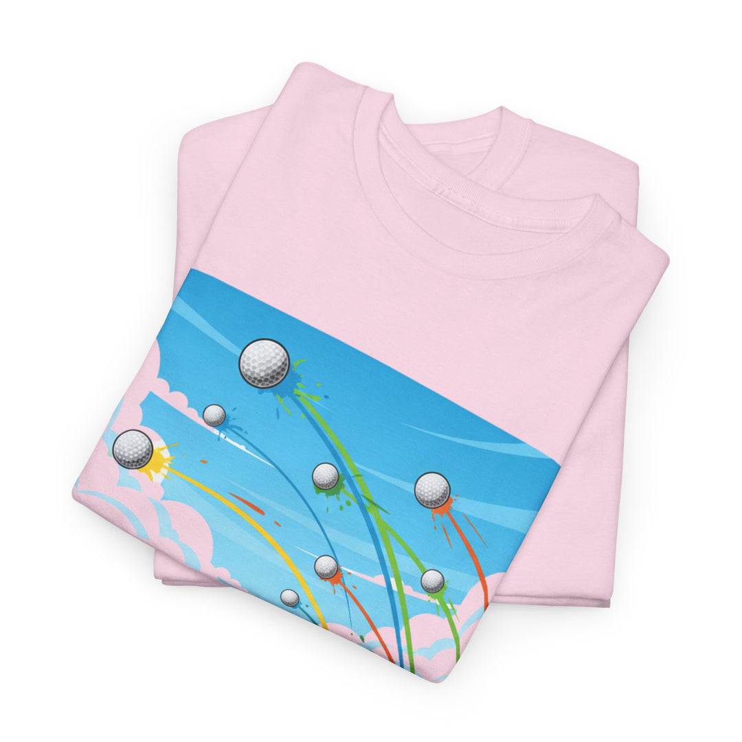 Golf Ball Flight T-Shirt | Golf Graphic Tee