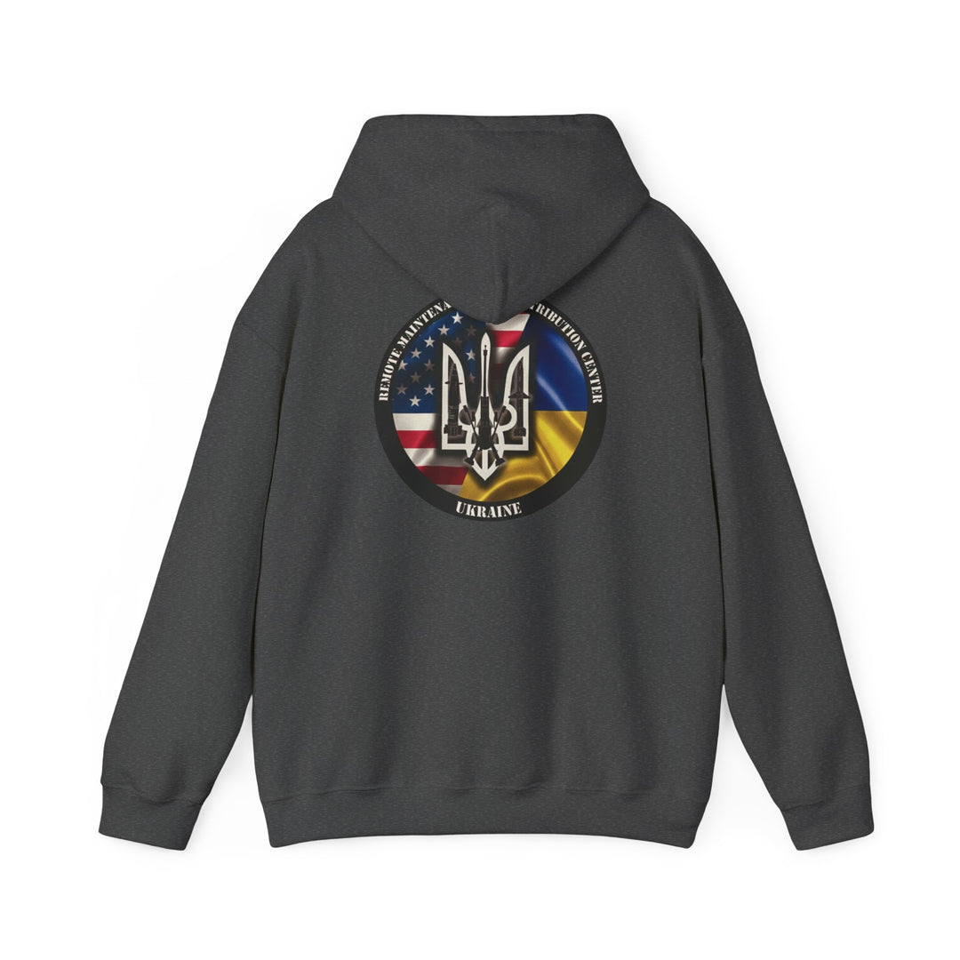 Ukraine Support Hoodie — RDCU US/UKRAINE Design