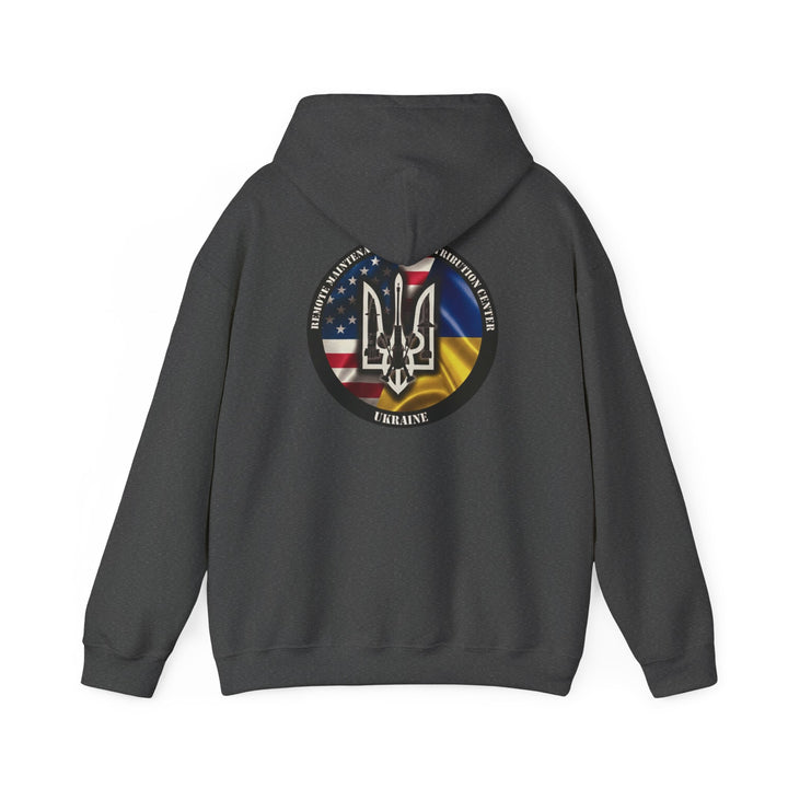 Ukraine Support Hoodie — RDCU US/UKRAINE Design