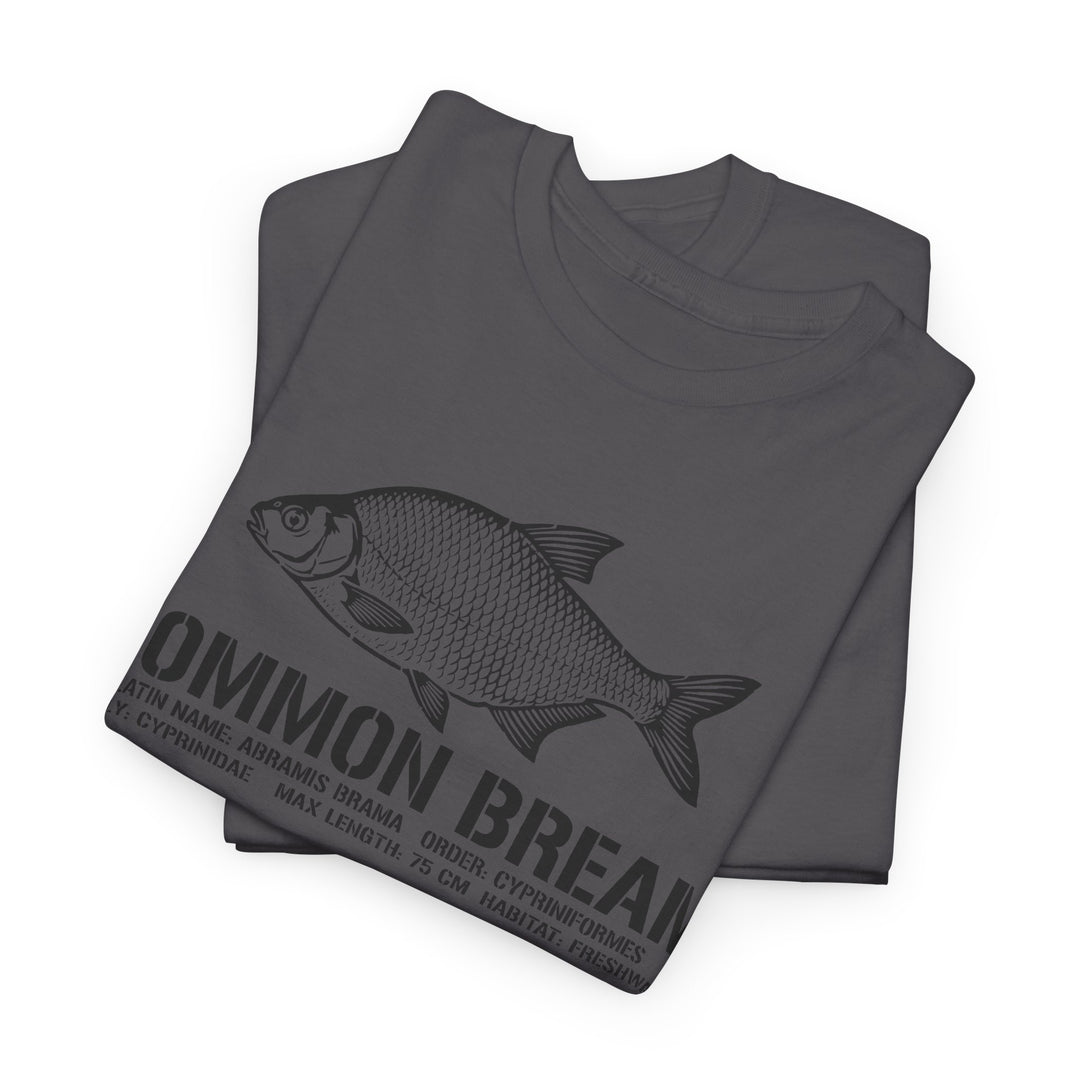 Common Bream Fishing Tee — Vintage Fish Illustration T-Shirt