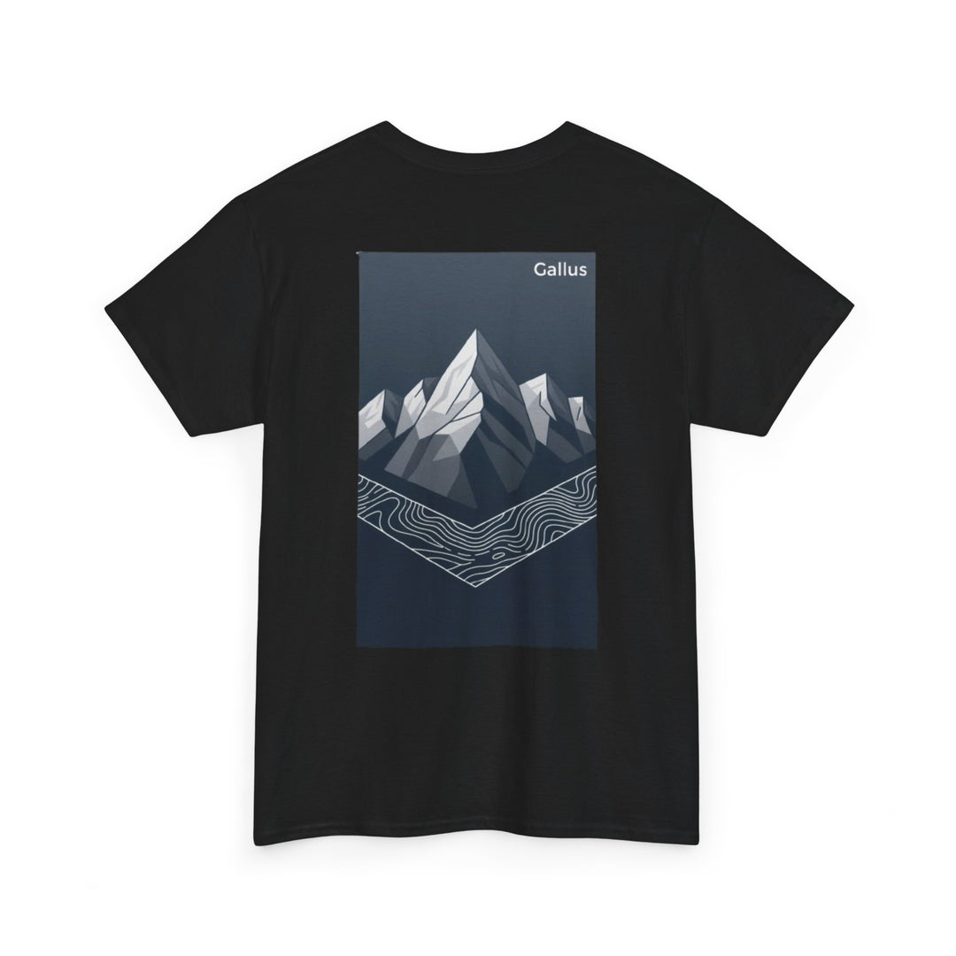 Mountain Graphic Tee — Gallus Logo Adventure T‑Shirt