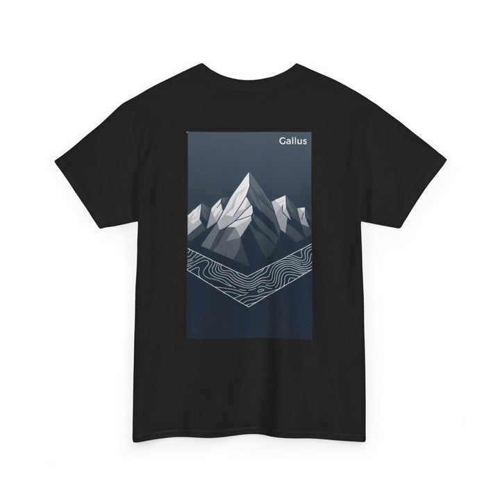 Mountain Graphic Tee — Gallus Logo Adventure T‑Shirt