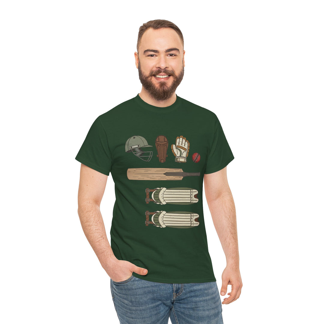 Cricket Gear Tee | Cricket Graphic T-Shirt