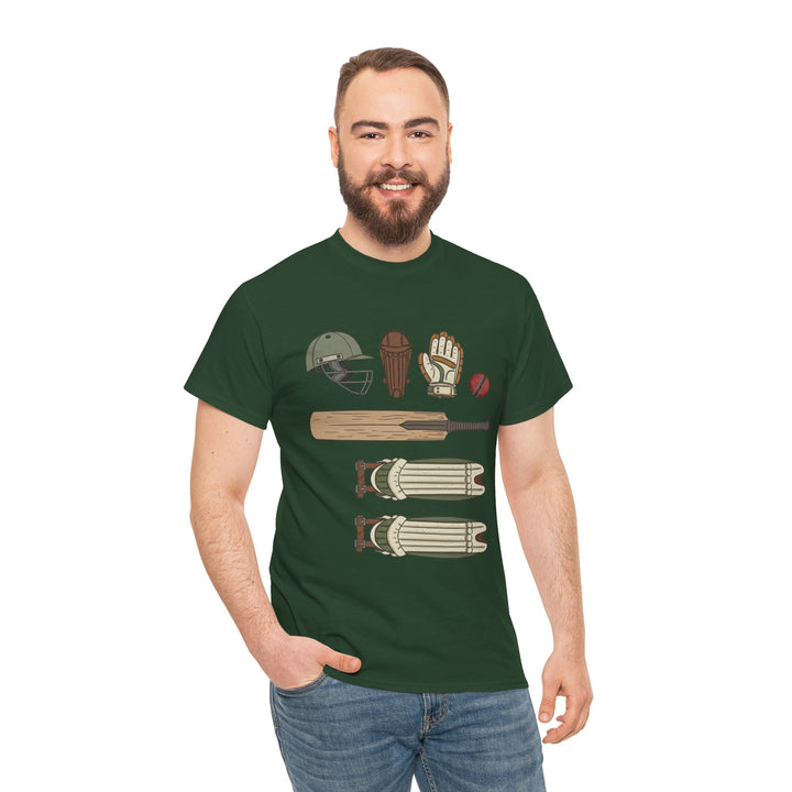 Cricket Gear Tee | Cricket Graphic T-Shirt