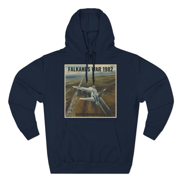 Sea Harrier 1982 Hoodie — Falklands War Naval Aviation Heritage