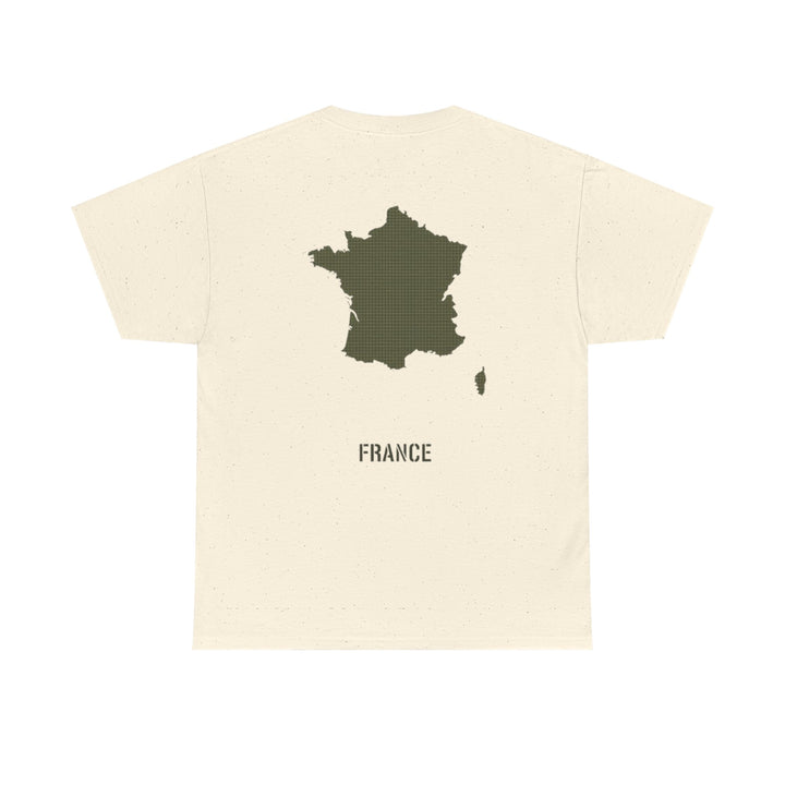 France Map Tee with "GALLUS" Chest Logo