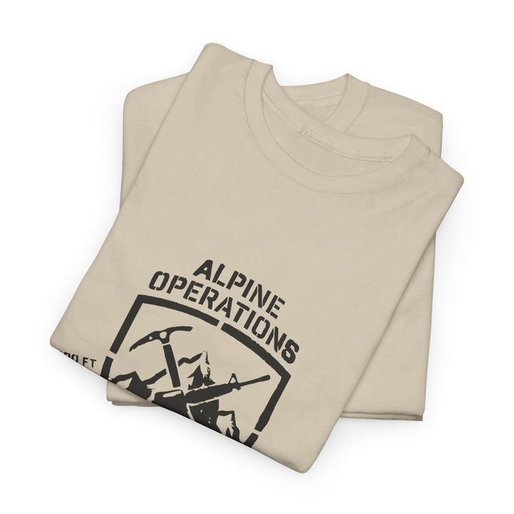 Alpine Operations Cotton Hiking Tee - Mountain Badge Edition