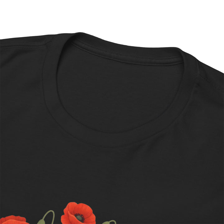 British Army Remembrance Shirt | Lest We Forget Poppy Helmet