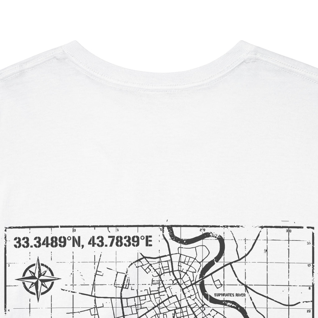 Fallujah 2004 Map T-Shirt — alternate product image 10