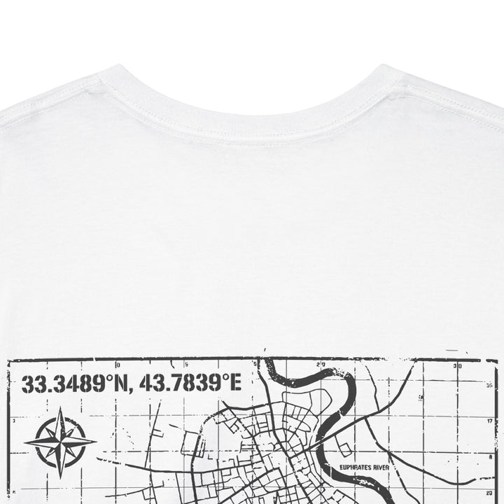 Fallujah 2004 Map T-Shirt — alternate product image 10