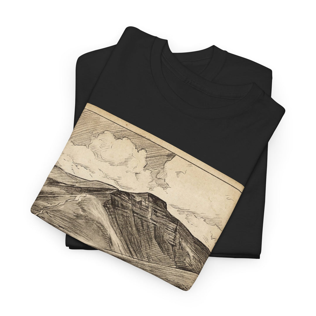 Pen y Fan Summit Coordinates T-Shirt — Vintage Mountain Peak Tee