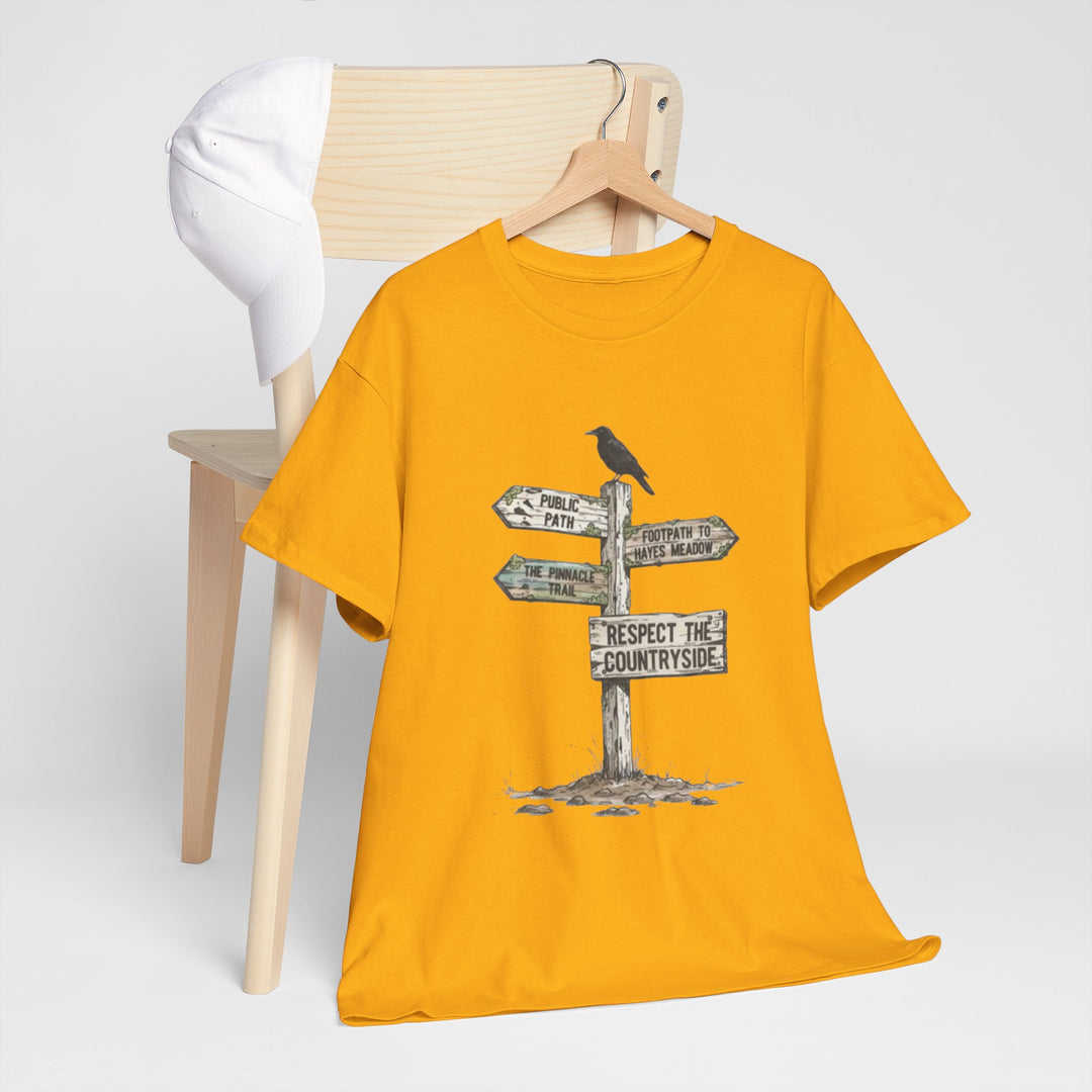 Respect the Countryside T-Shirt — Rural Heritage Graphic
