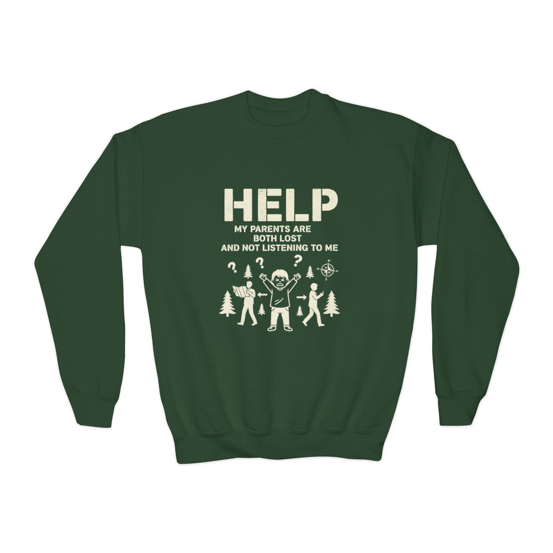 Youth Crewneck Sweatshirt — &