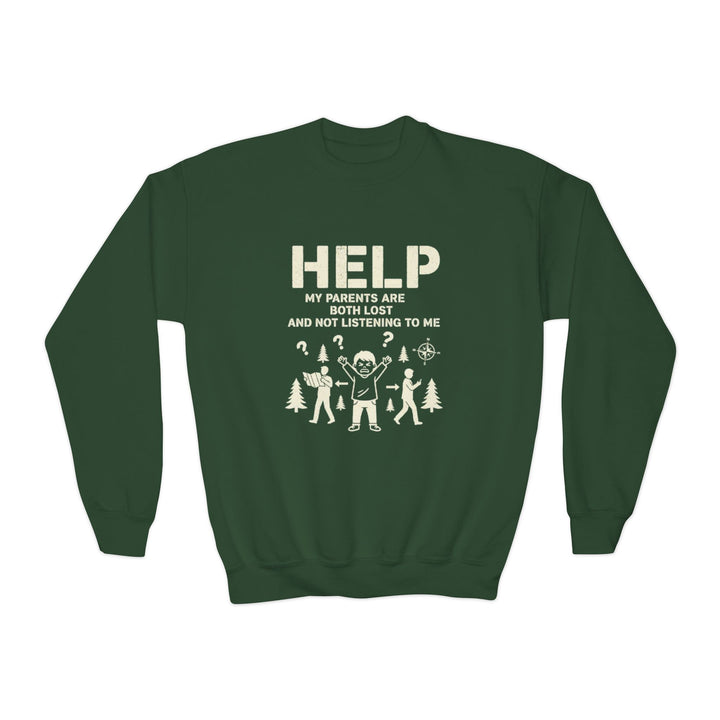 Youth Crewneck Sweatshirt — &