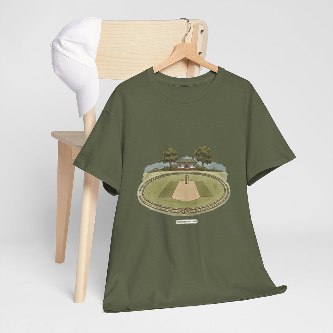 Cricket Ground Graphic T-Shirt for Players