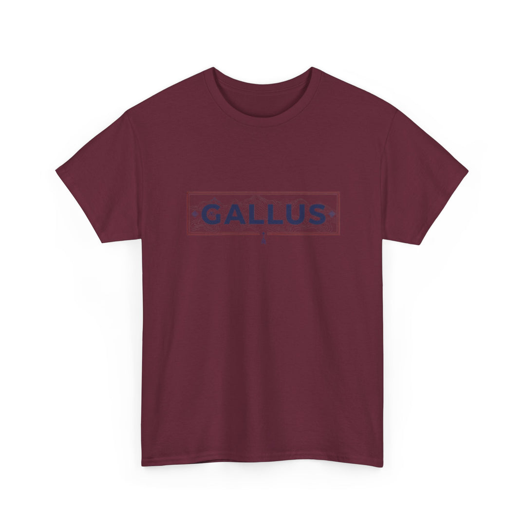 Portugal Map T-Shirt — Gallus Logo Travel Tee