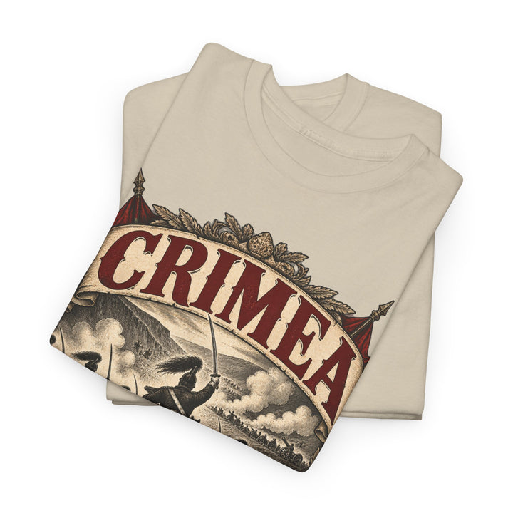 Crimean War T-Shirt — “Charge Now, Argue Later” Military Humour Tee