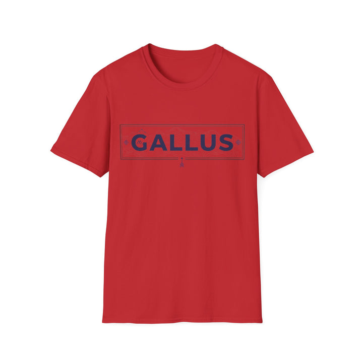 Gallus Street Sign T-Shirt — Vintage Road-Style Graphic Tee