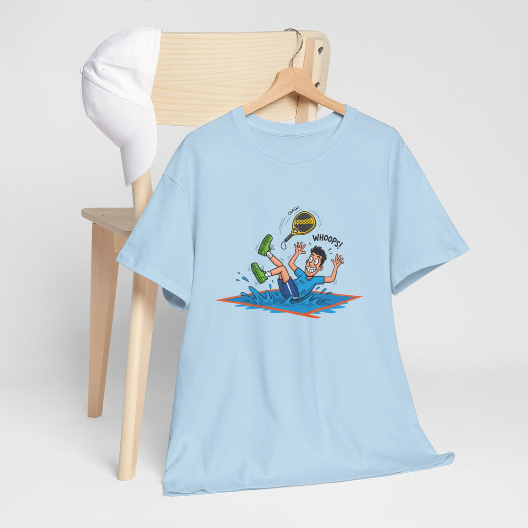 Funny Padel Tennis Graphic T-Shirt — Retro Padel Player Adventure Tee