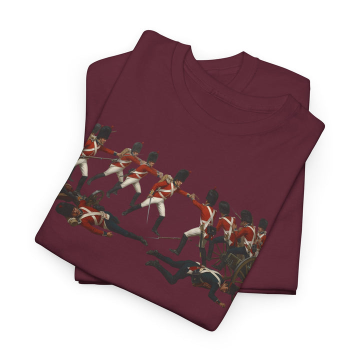 Waterloo Battle T‑Shirt — Historic Napoleonic War Commemorative Tee