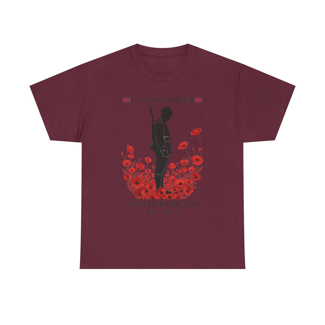 Flanders 1914–1918 T-Shirt — Great War Heritage Graphic