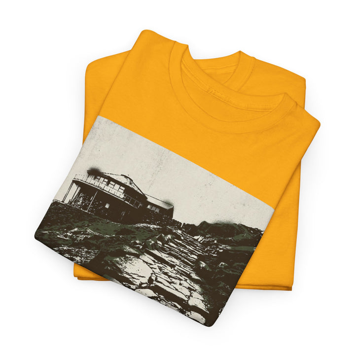 Snowdon 1085m Vintage Summit Tee — Mountain Coordinates Graphic T‑Shirt