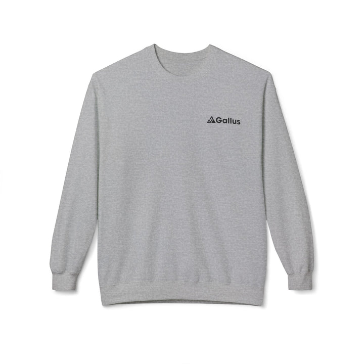 Spain Map Crewneck Sweatshirt — Military Green Grid Spain Graphic