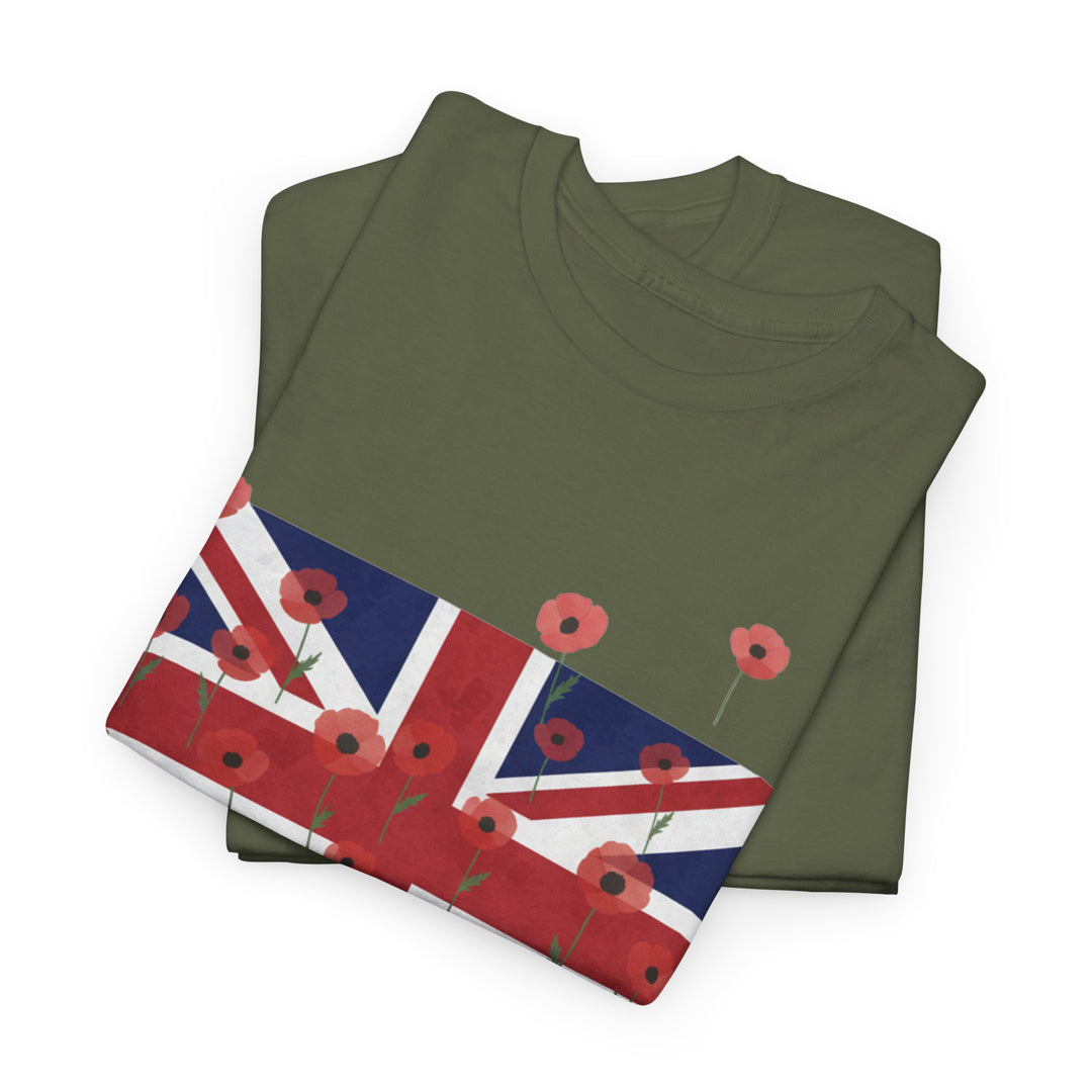 The Sovereign Remembrance T-Shirt — British Military Heritage Graphic