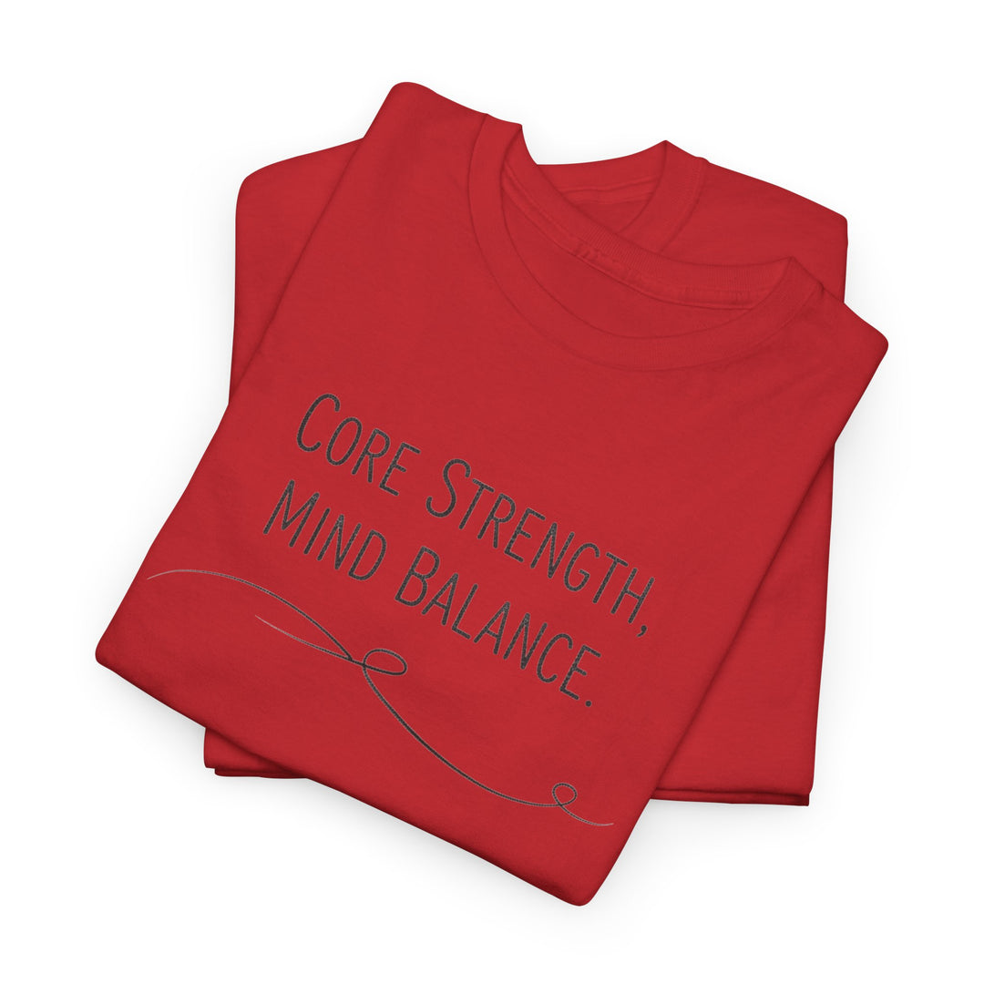 Pilates Inspirational Shirt – soft, breathable cotton featuring a motivating Pilates design. Perfect for workouts, studio sessions, and active lifestyle wear.