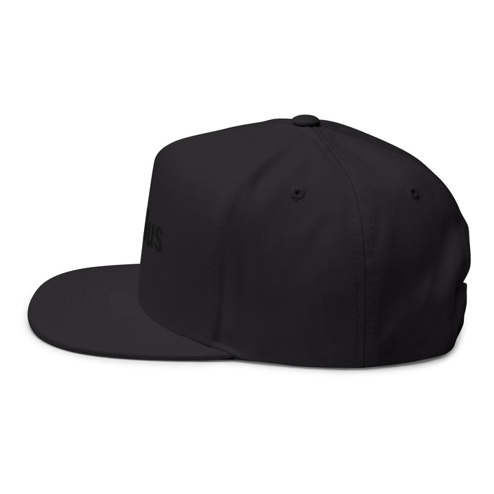 Flat Bill Cap - Embroidered "GALLUS" Retro Patch Snapback