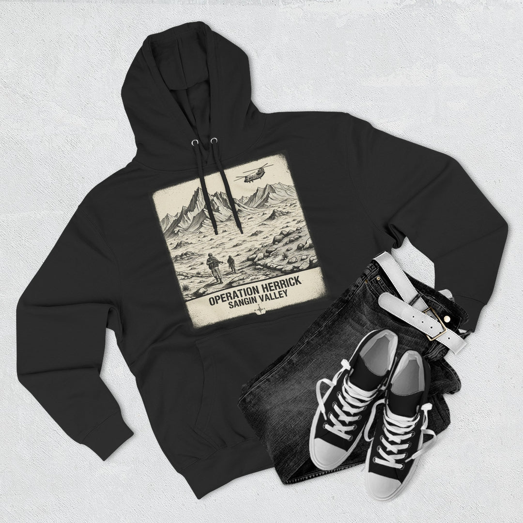 Op Herrick Sangin Valley Hoodie - Helmand Province Military Heritage