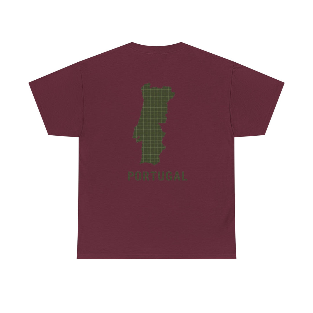 Portugal Map T-Shirt — Gallus Logo Travel Tee