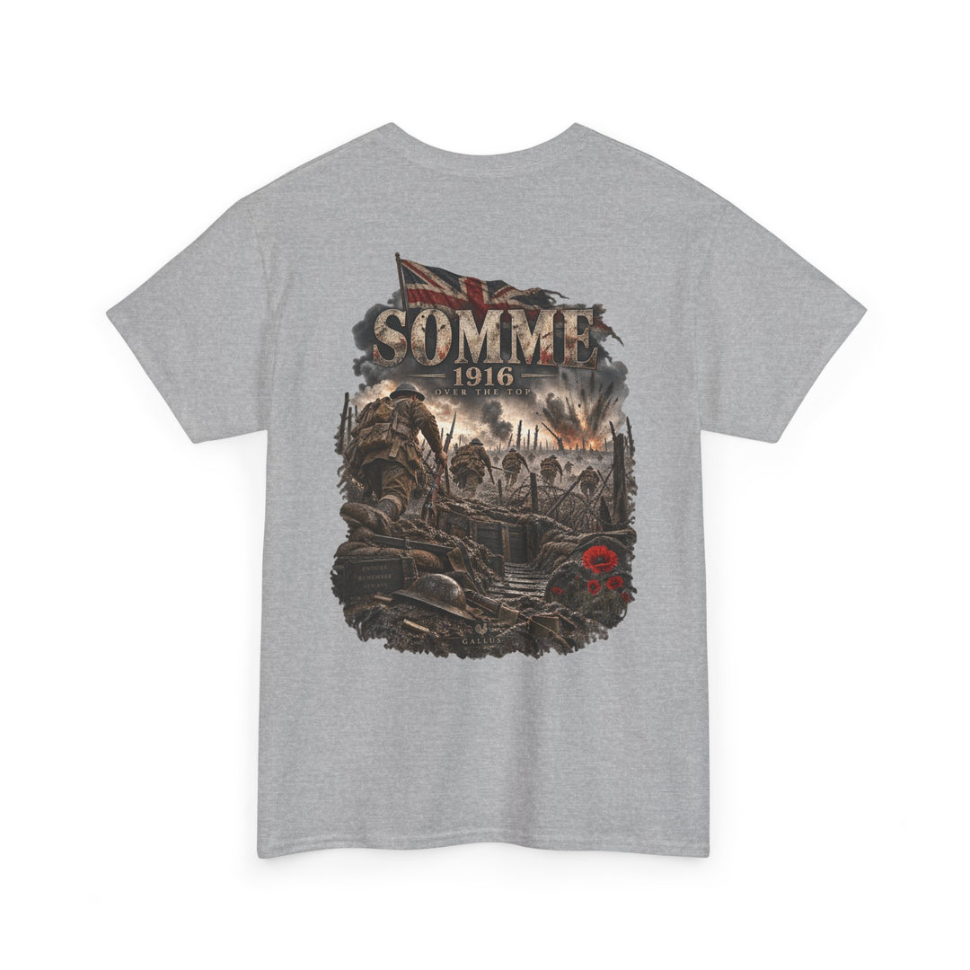 Somme 1916 Memorial T‑Shirt — WWI Battle of the Somme Commemorative Tee