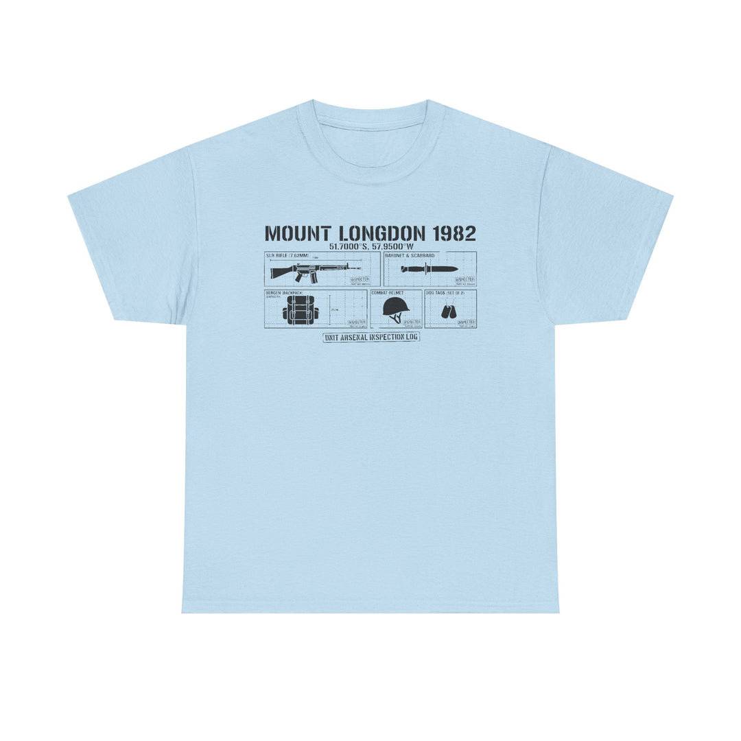Mount Longdon 1982 T-Shirt — Falklands War Heritage Graphic