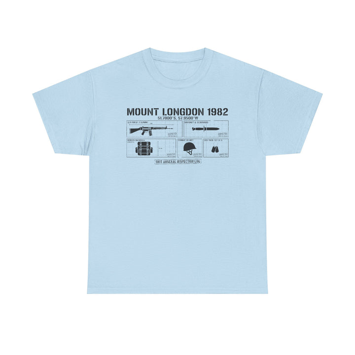 Mount Longdon 1982 T-Shirt — Falklands War Heritage Graphic