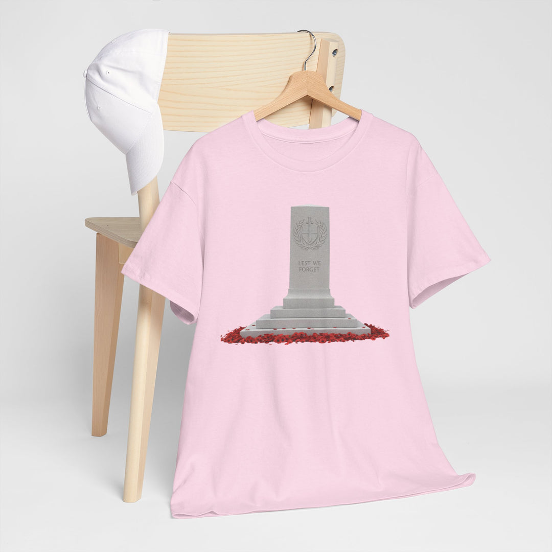 Cenotaph Memorial Tee — Tribute &amp; Remembrance Shirt