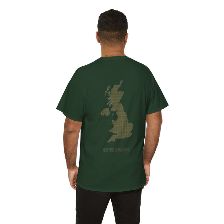 United Kingdom Map Tee — "GALLUS" Streetwear Graphic T-Shirt