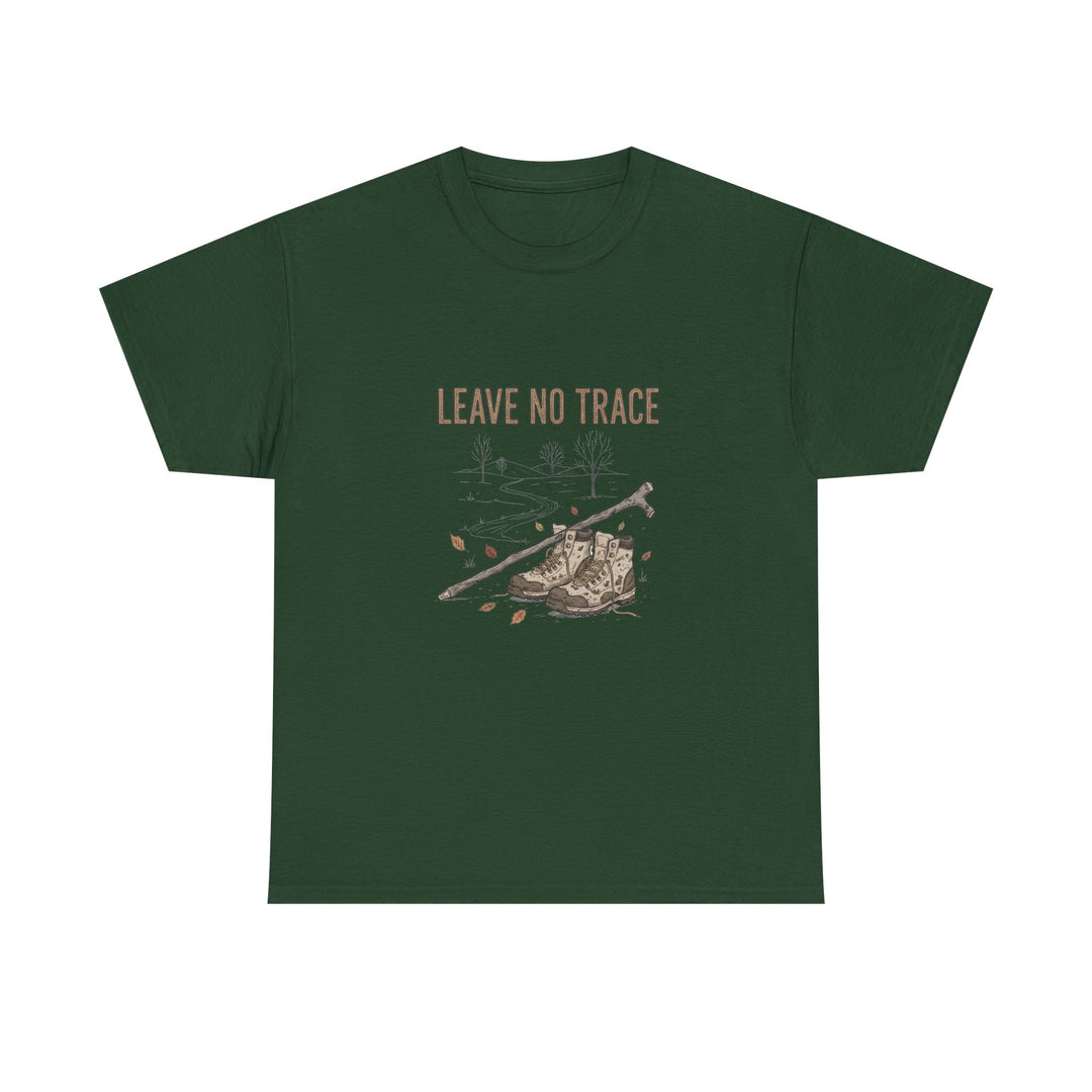 Leave No Trace Countryside Tee – a soft, breathable cotton T-shirt promoting respect for nature and responsible outdoor living.