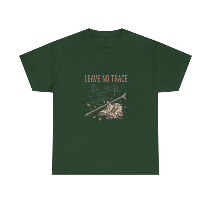 Leave No Trace Countryside Tee – a soft, breathable cotton T-shirt promoting respect for nature and responsible outdoor living.