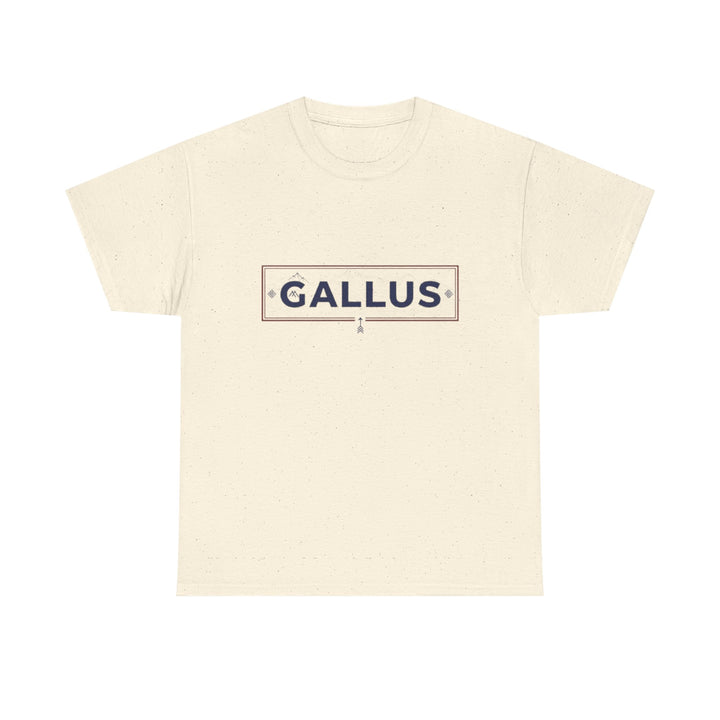 France Map Tee with "GALLUS" Chest Logo