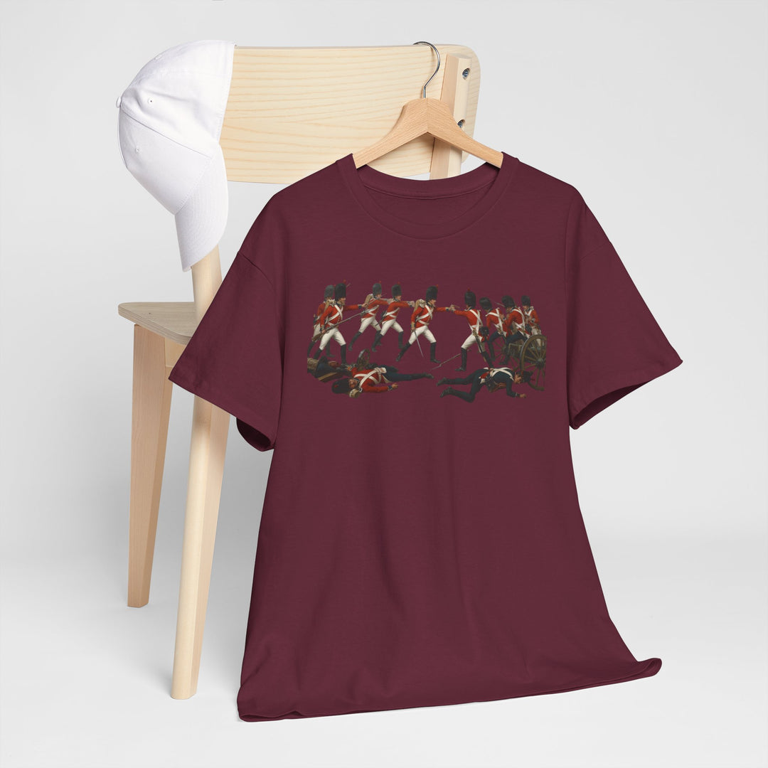 Waterloo Battle T‑Shirt — Historic Napoleonic War Commemorative Tee
