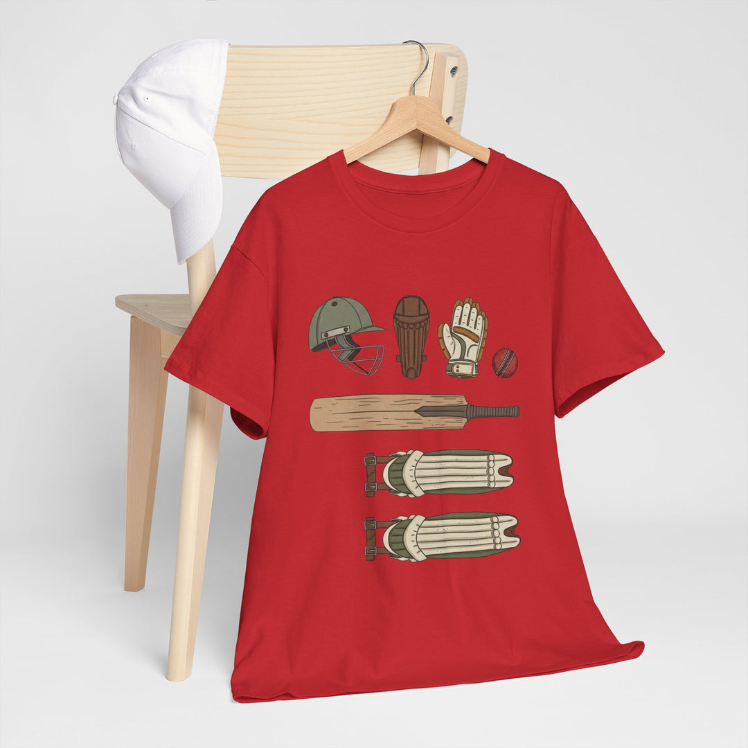 Cricket Gear Tee | Cricket Graphic T-Shirt