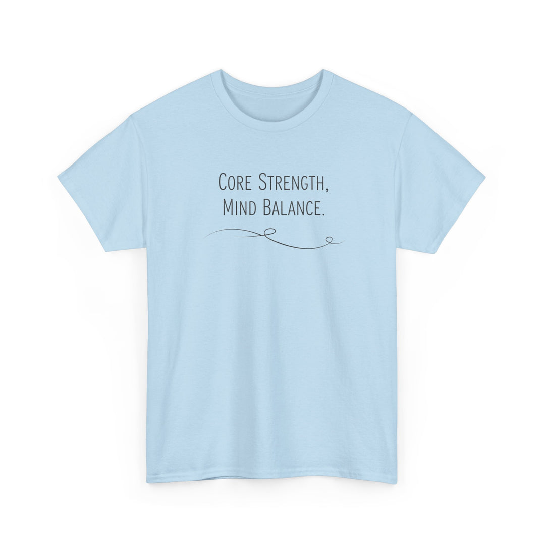Pilates Inspirational Shirt – soft, breathable cotton featuring a motivating Pilates design. Perfect for workouts, studio sessions, and active lifestyle wear.