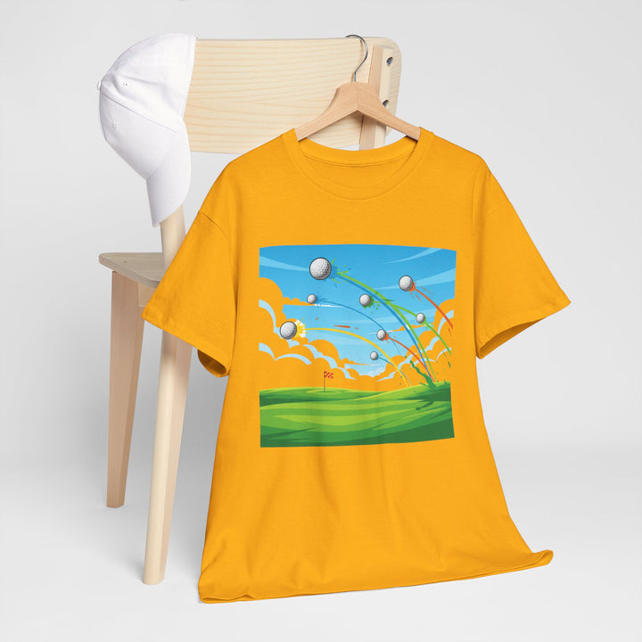 Golf Ball Flight T-Shirt | Golf Graphic Tee