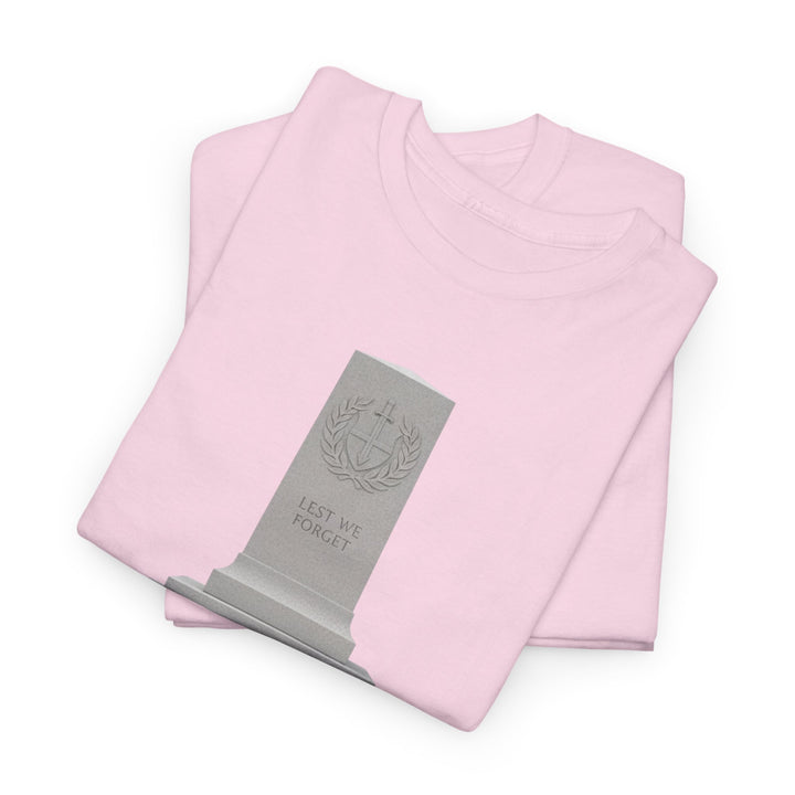 Cenotaph Memorial Tee — Tribute &amp; Remembrance Shirt
