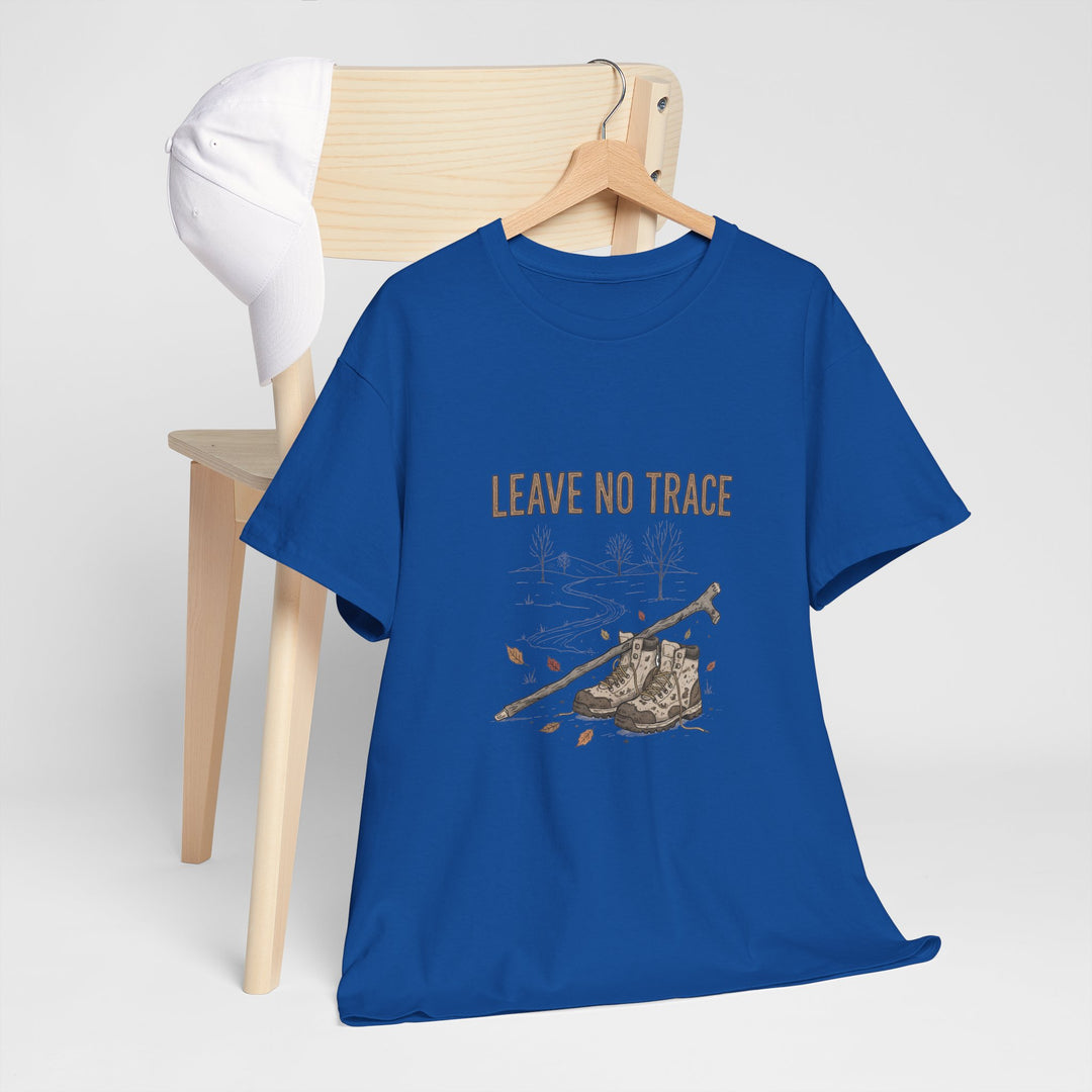 Leave No Trace Countryside Tee – a soft, breathable cotton T-shirt promoting respect for nature and responsible outdoor living.