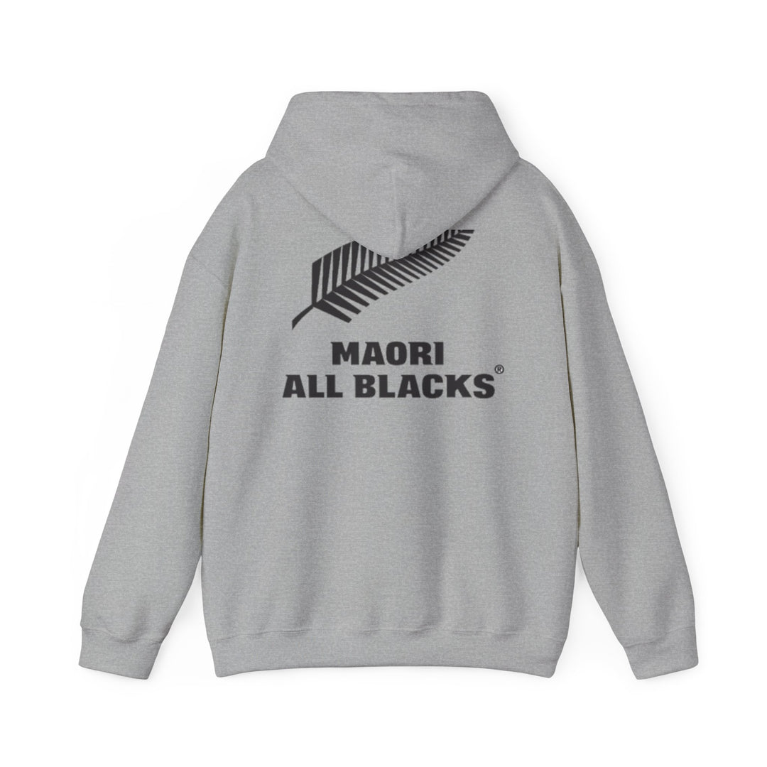 All Blacks Hoodie — Maori Silver Fern Rugby Pullover
