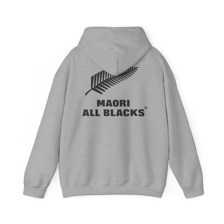 All Blacks Hoodie — Maori Silver Fern Rugby Pullover