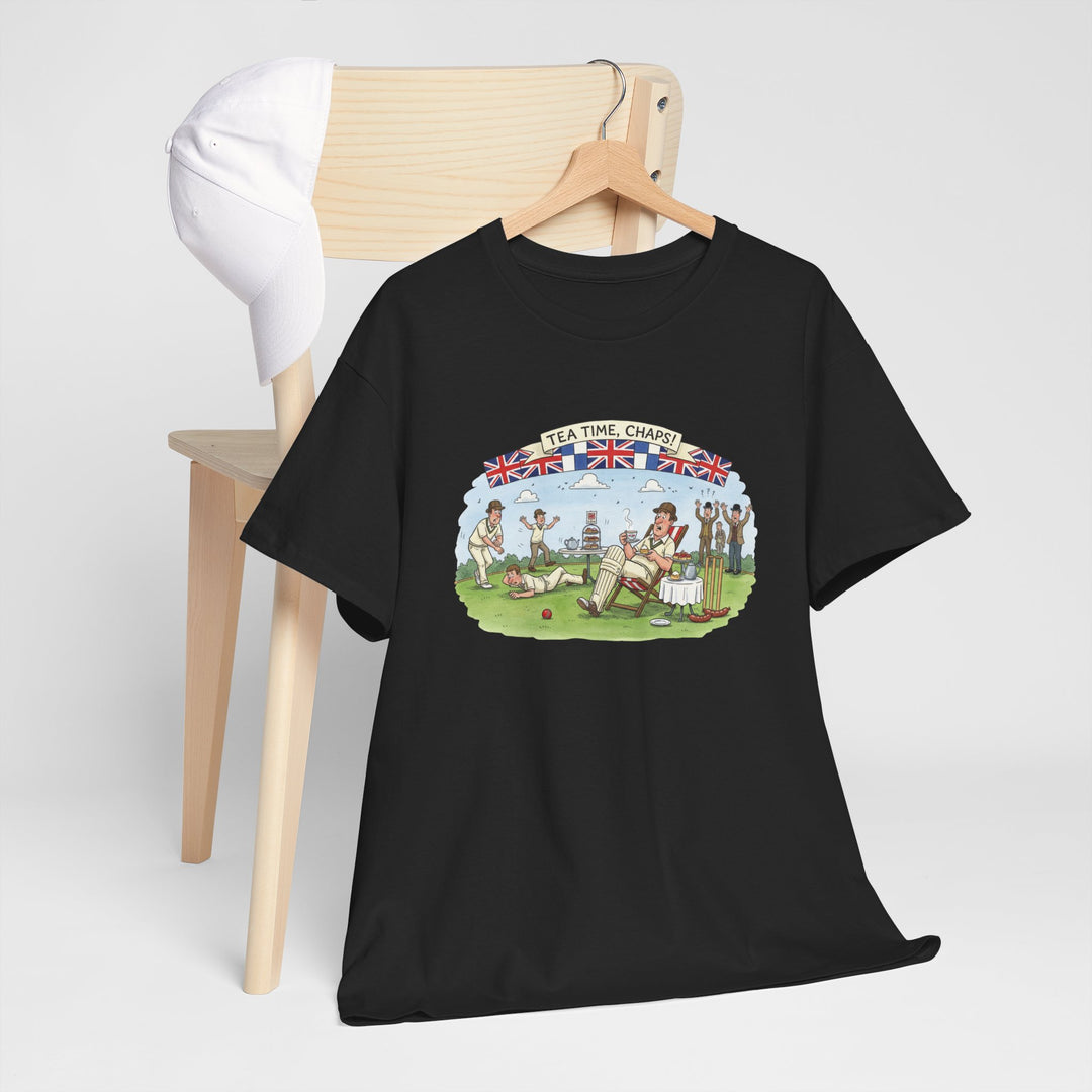 Cricket Tea Time Graphic T-Shirt for Fans
