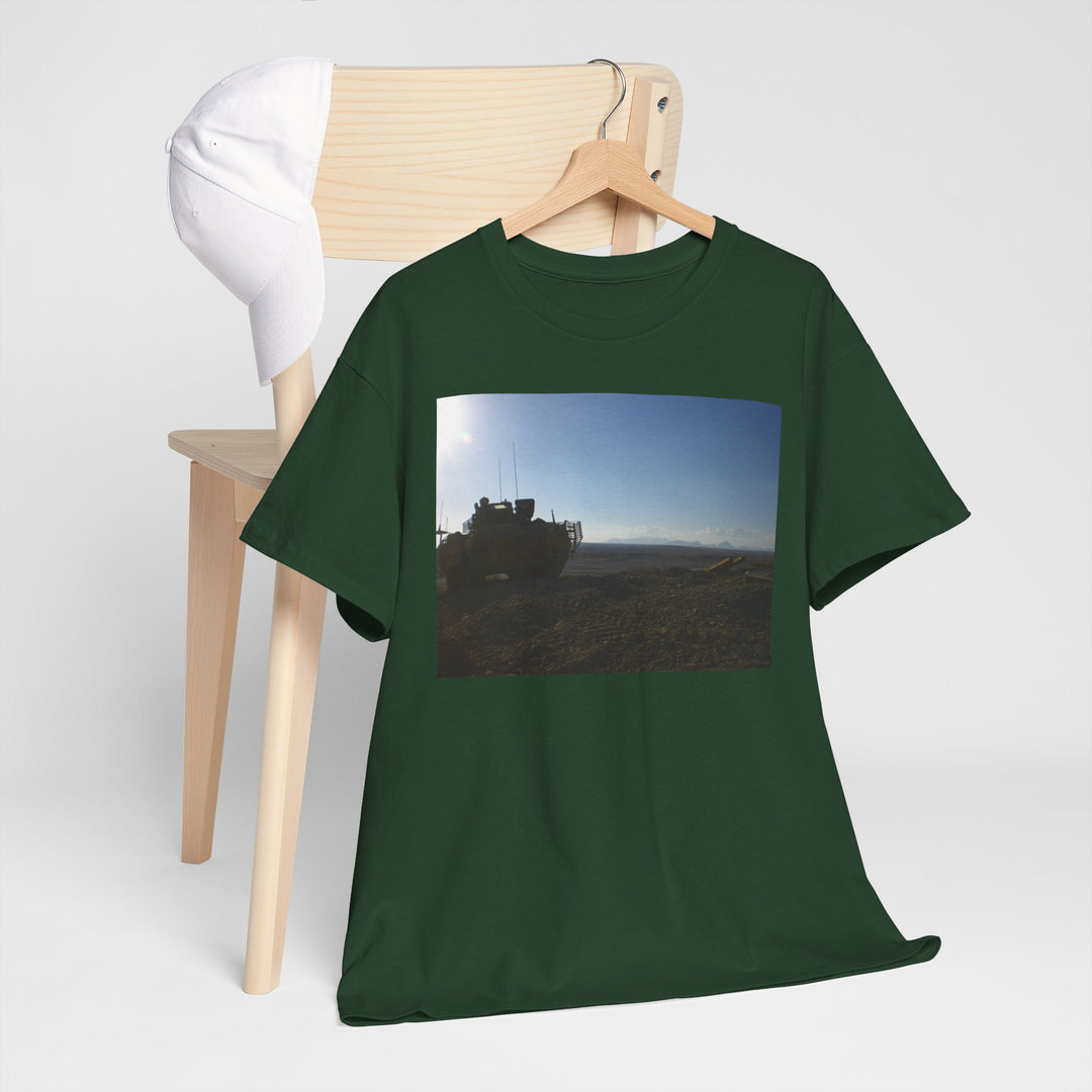 Helmand 2009: Warrior IFV Silhouette T-Shirt - Operation HERRICK